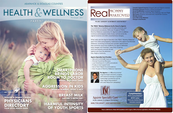 Dr. Aguirre featured in the 2011 Health & Wellness Parent Edition